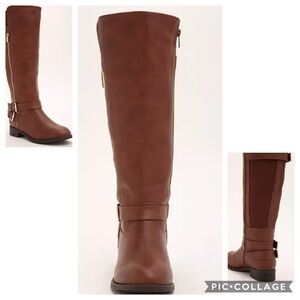 Classic Tall Brown Riding Boots - Women
